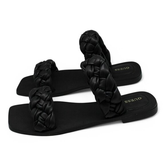 Guess Womens Raign Slip on Woven Slide Sandals - Picture 6 of 8